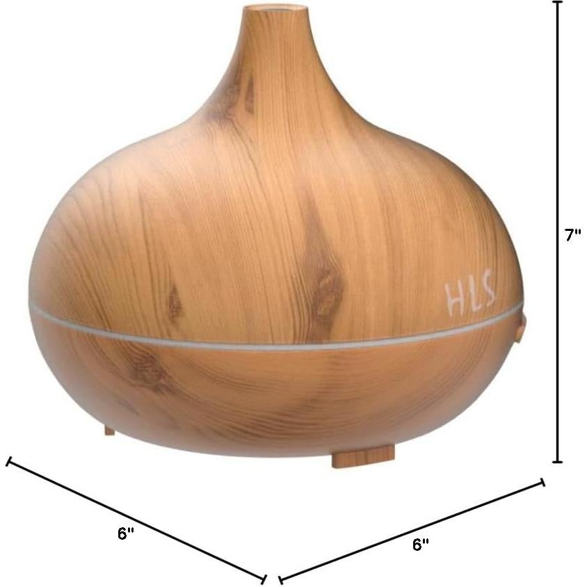 Difusor de Aroma HLS H-1 Ultrasónico 550ml para Habitaciones Grandes