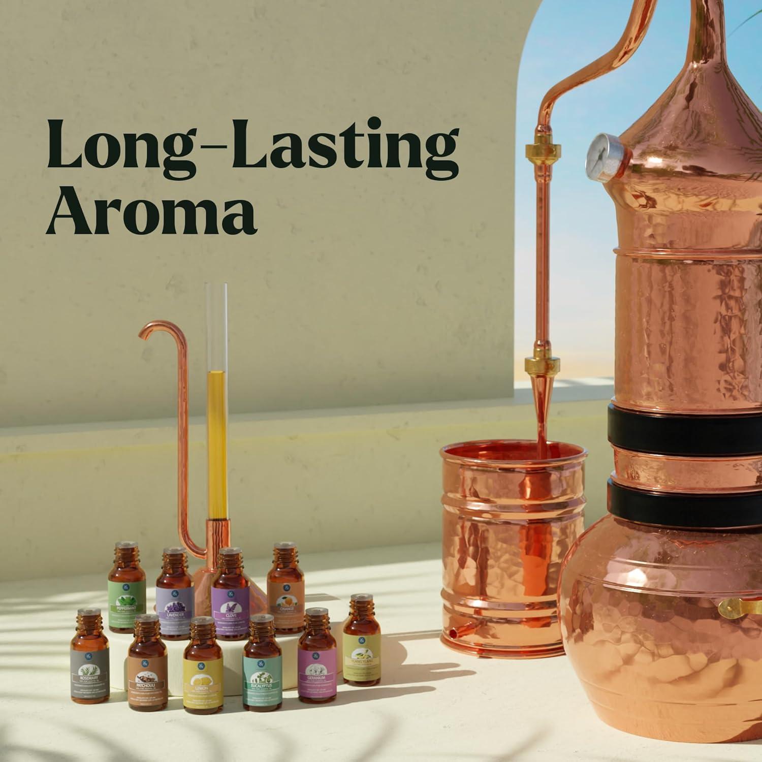 Set de Aceites Esenciales Lagunamoon 10 Piezas Aromaterapia