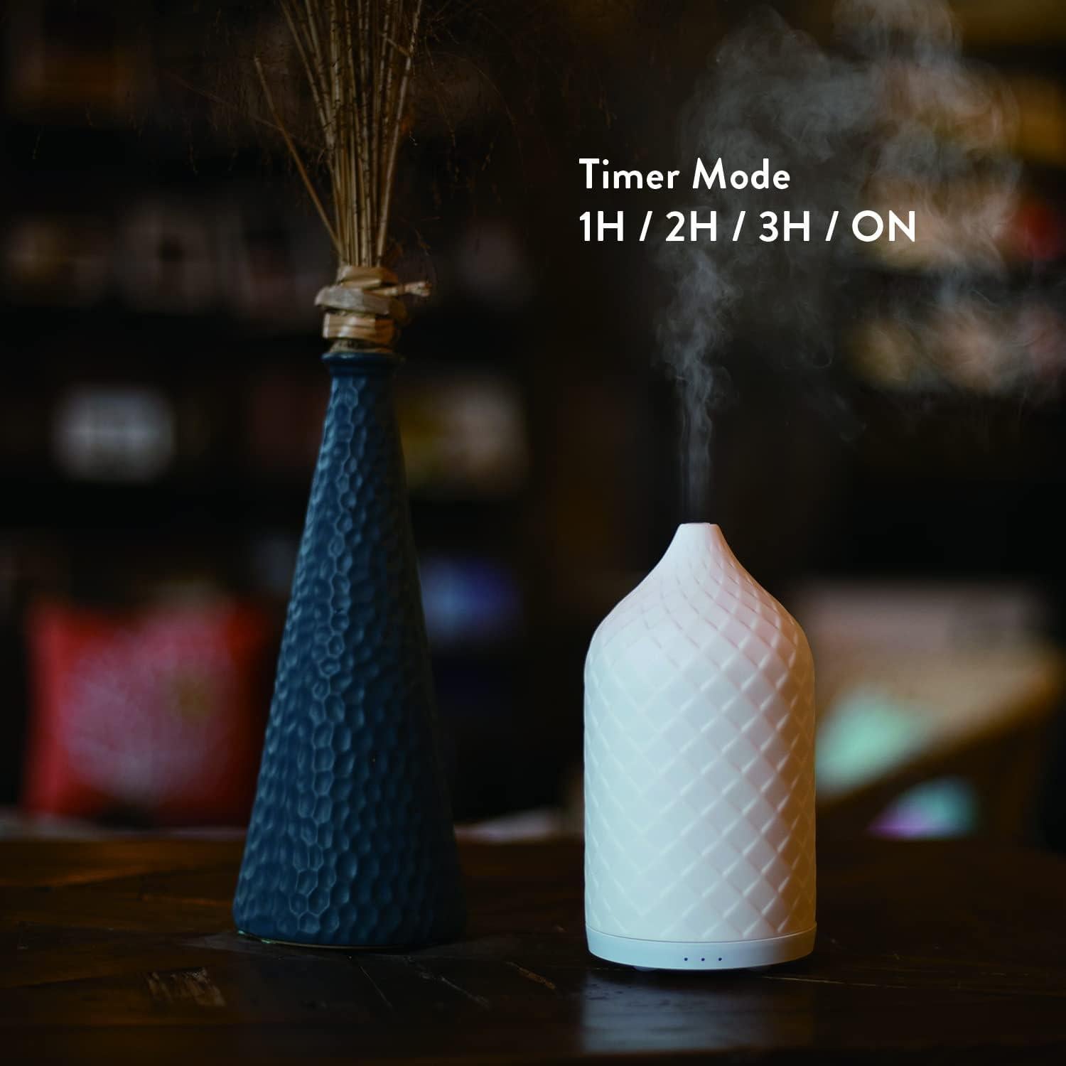 Difusor de Aceite Esencial ZEIGGA LAB Hiro 120ml Blanco