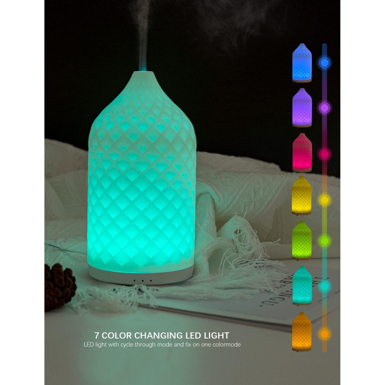 Difusor de Aceite Esencial ZEIGGA LAB Hiro 120ml Blanco