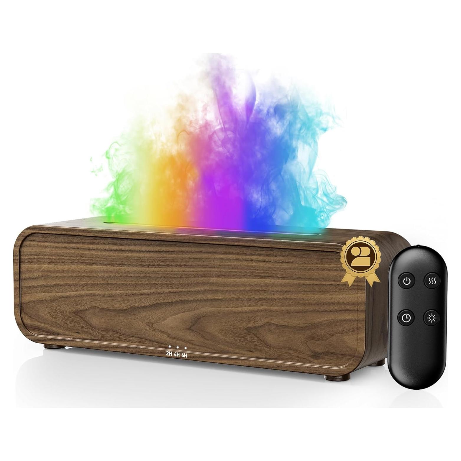 Difusor de Aromaterapia Ultrasónico TMEHM A5 Madera 250ml