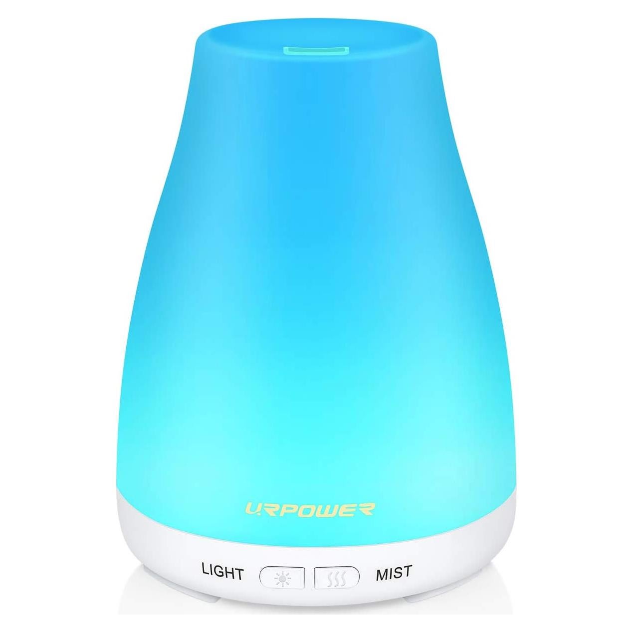 Difusor de Aceite Esencial URPOWER 2da Generación 100ml Blanco