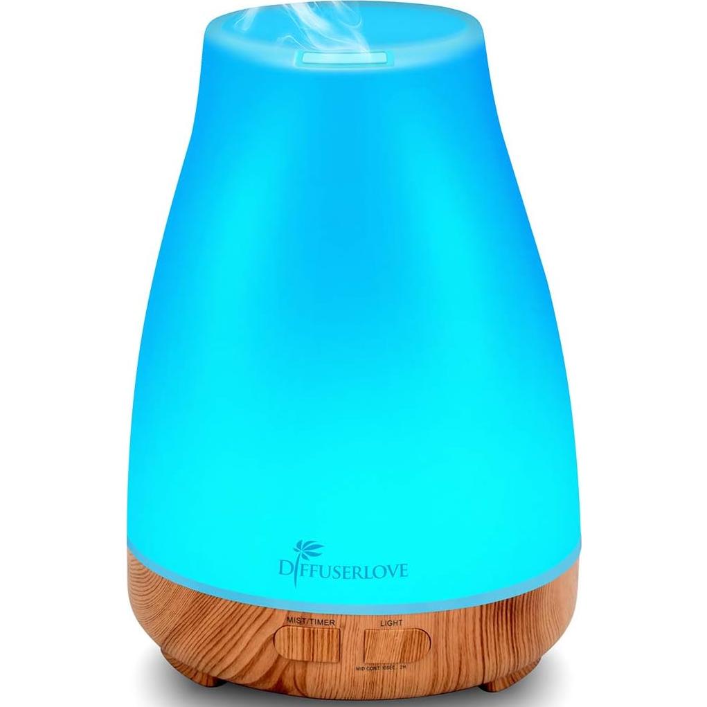 Difusor de Aceite Esencial 300ml Diffuserlove con Control Remoto