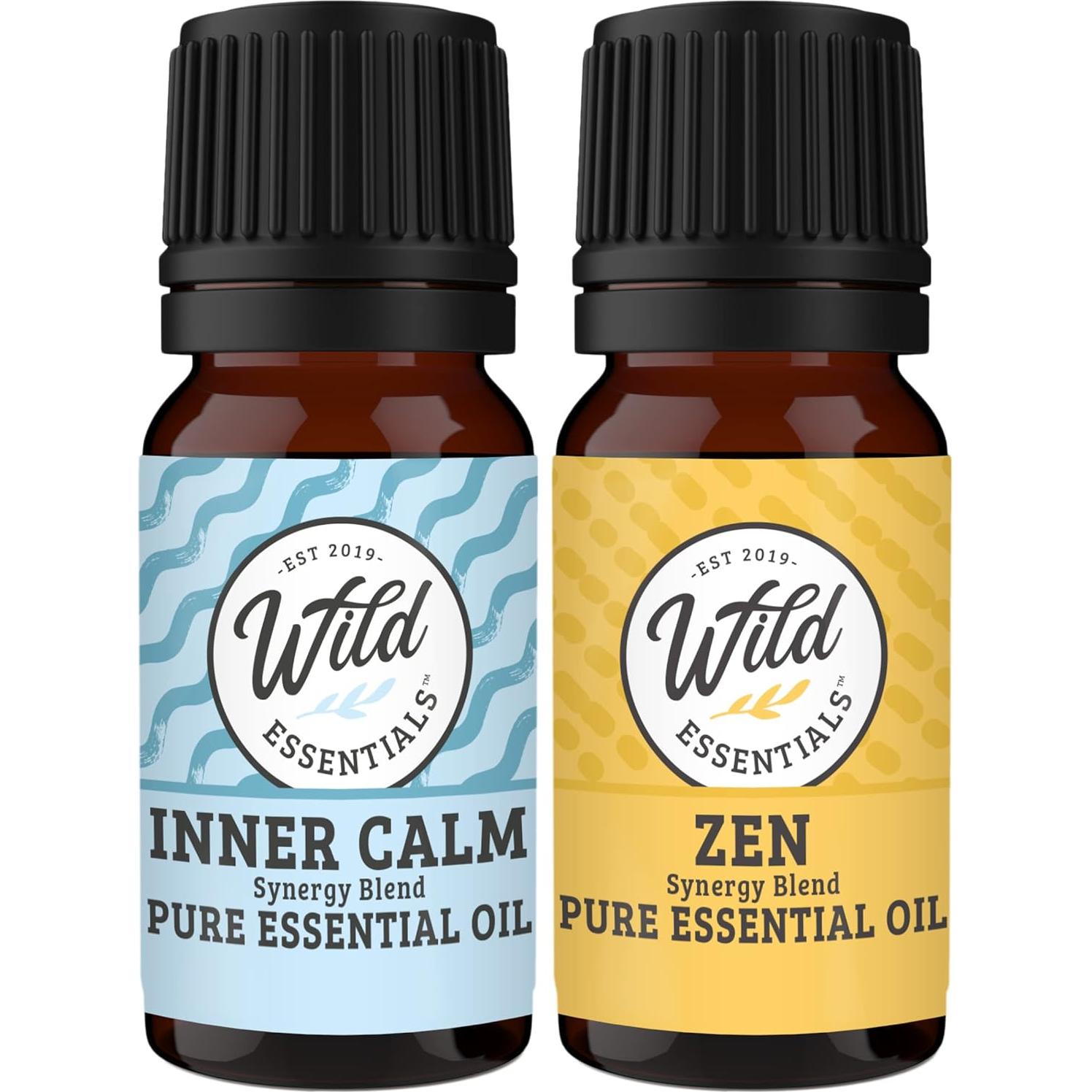 Set de Aceites Esenciales 100% Puros Wild Essentials 20 ml