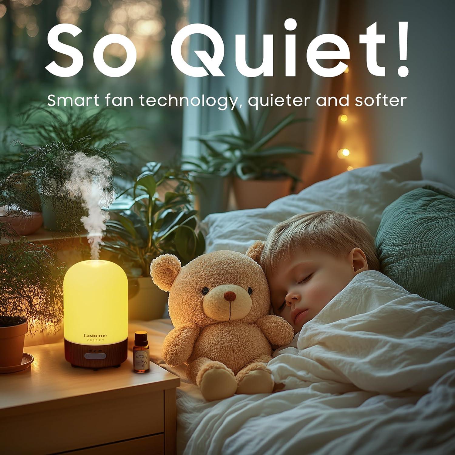 Difusor de Aceite Esencial Fashome HEA01 de Vidrio 100ml