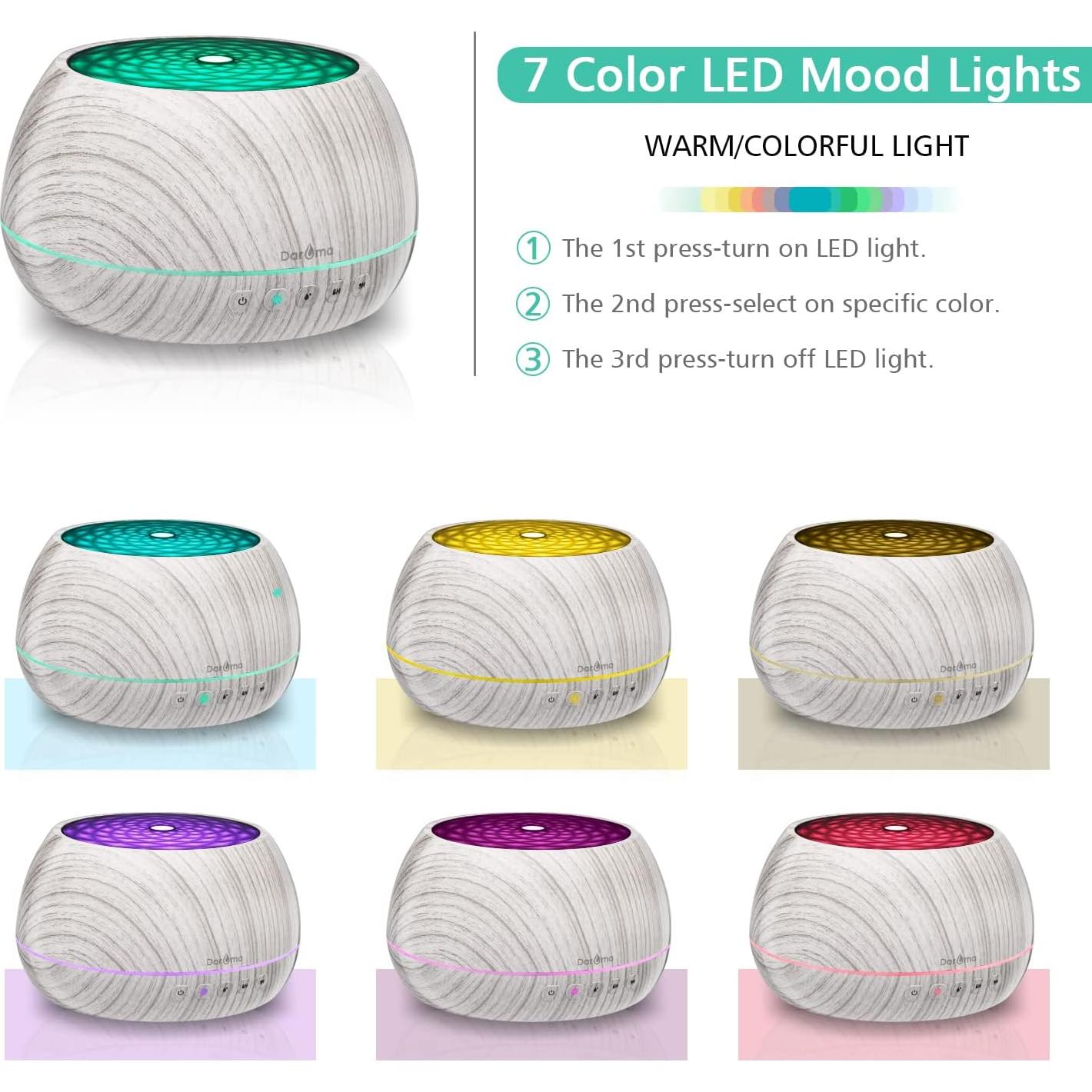 Difusor de Aceite Esencial DAROMA 1000ml con Altavoz Bluetooth