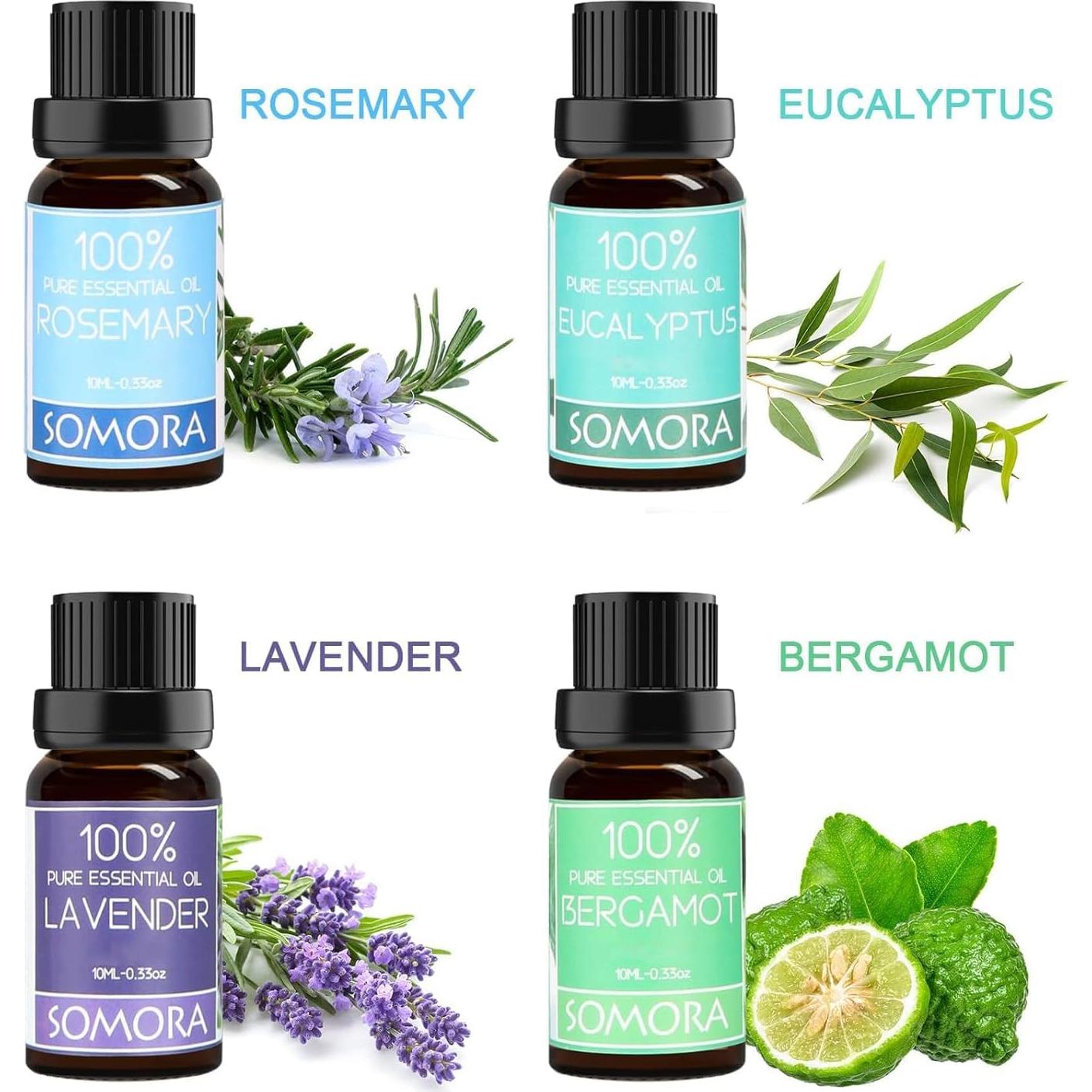 Set de Pulsera Difusora SOMORA con Aceites Esenciales 10ml