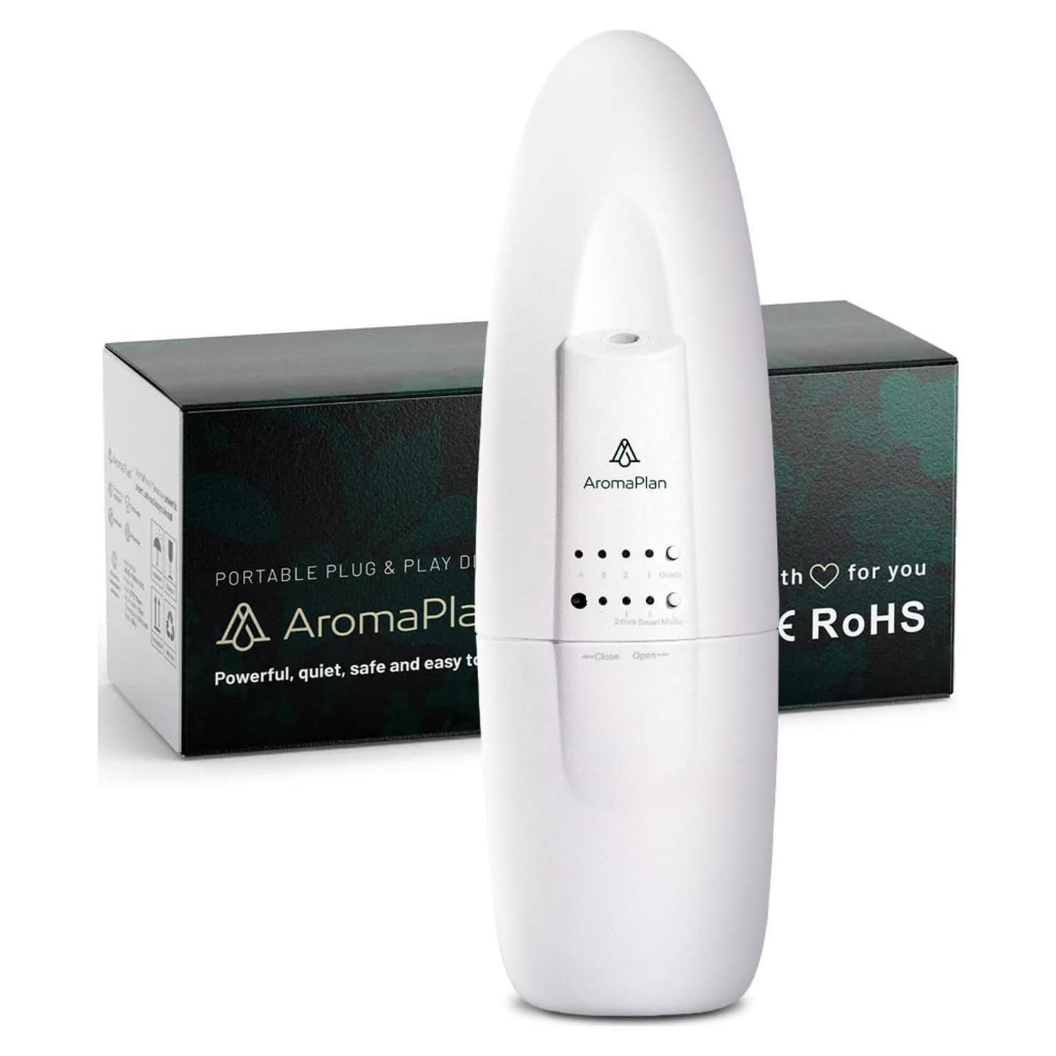 Difusor de Aceites Esenciales AROMAPLAN AE103 Blanco 100ml