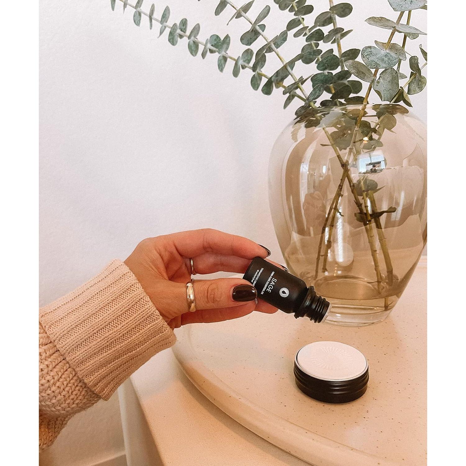 Piedra Difusora de Aceite Esencial Bursera Portátil Natural