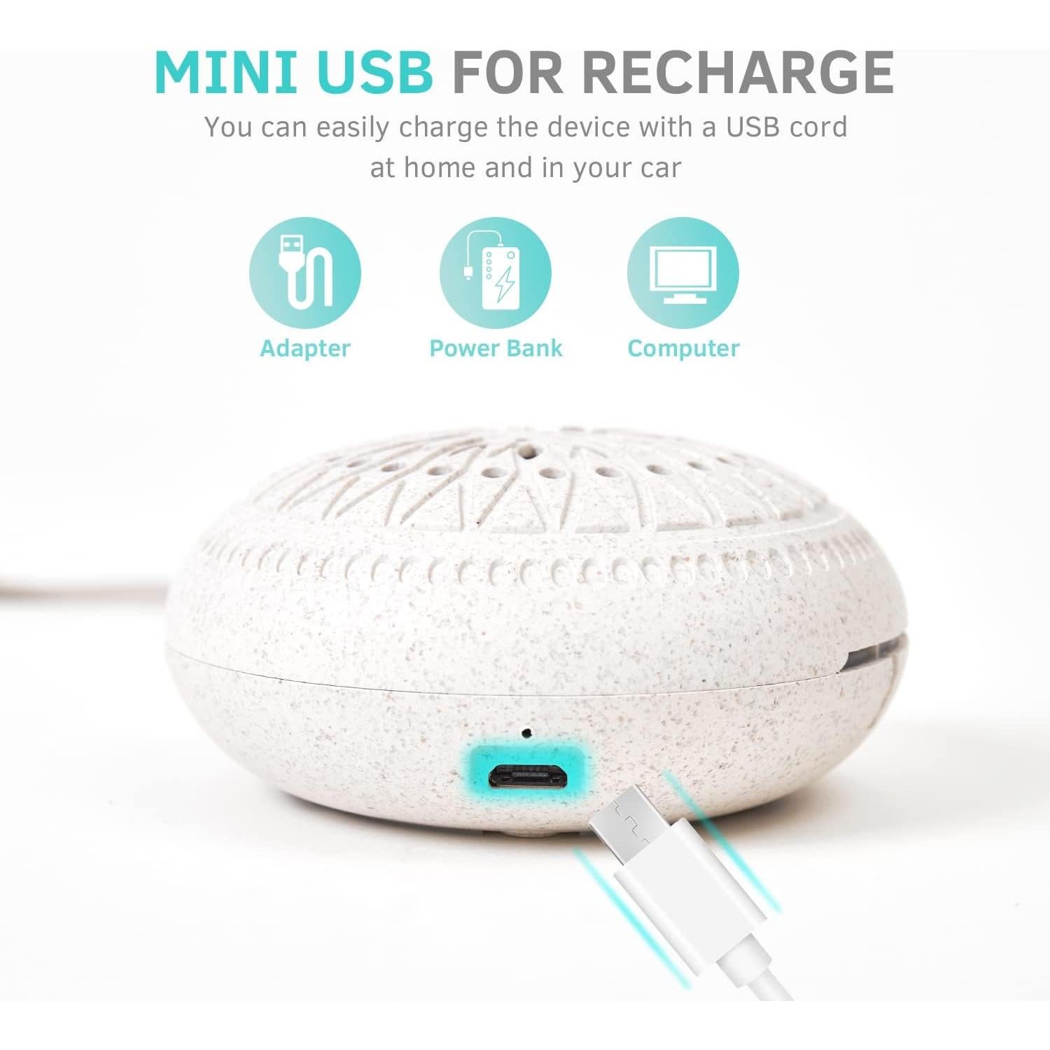 Difusor Mini Portátil Aroma Promise - Inalámbrico, 100ml