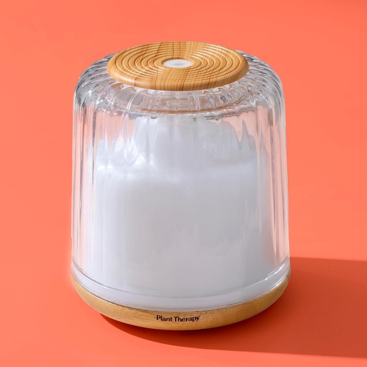 Difusor de vidrio Serenity Plant Therapy 230ml para aceites