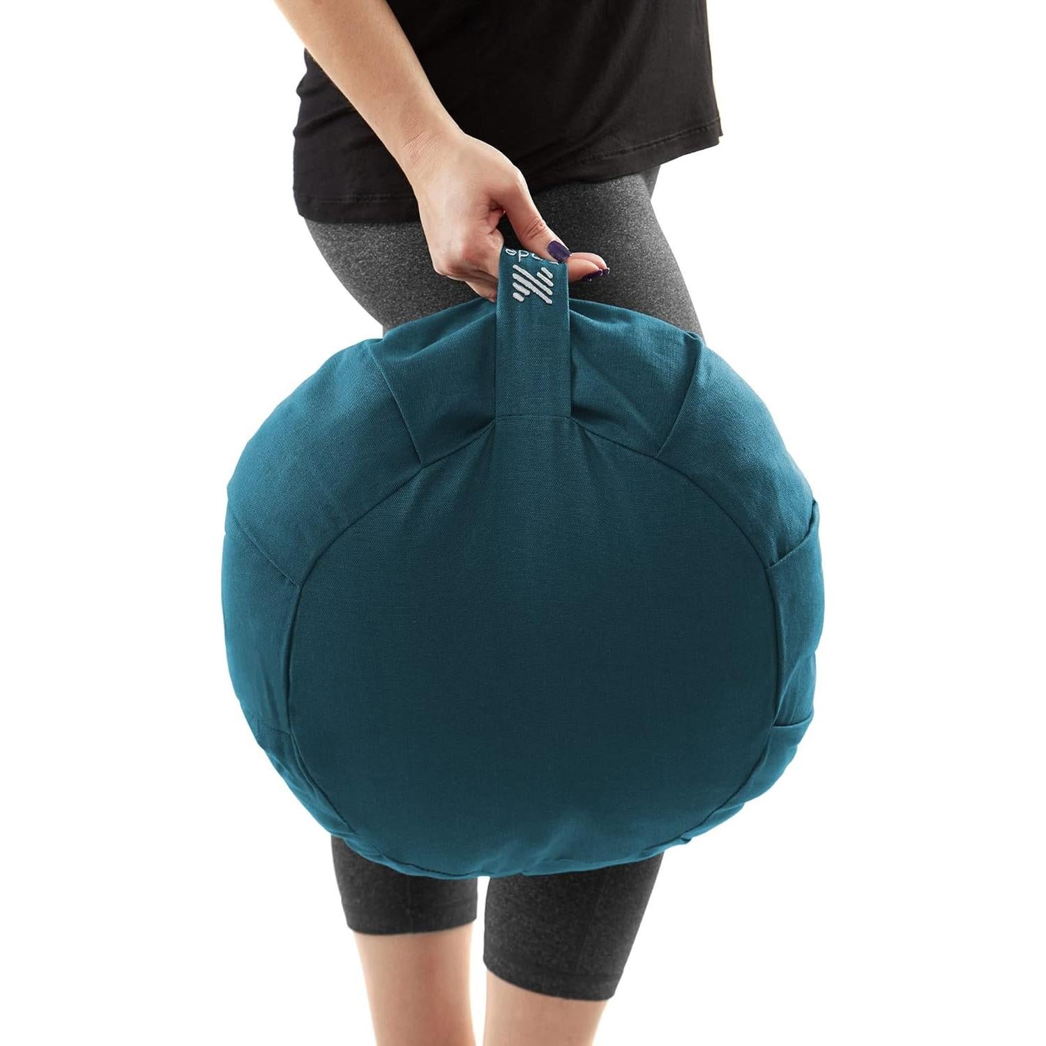 Cojín de Meditación Zafu Node Fitness 38 cm Algodón Orgánico