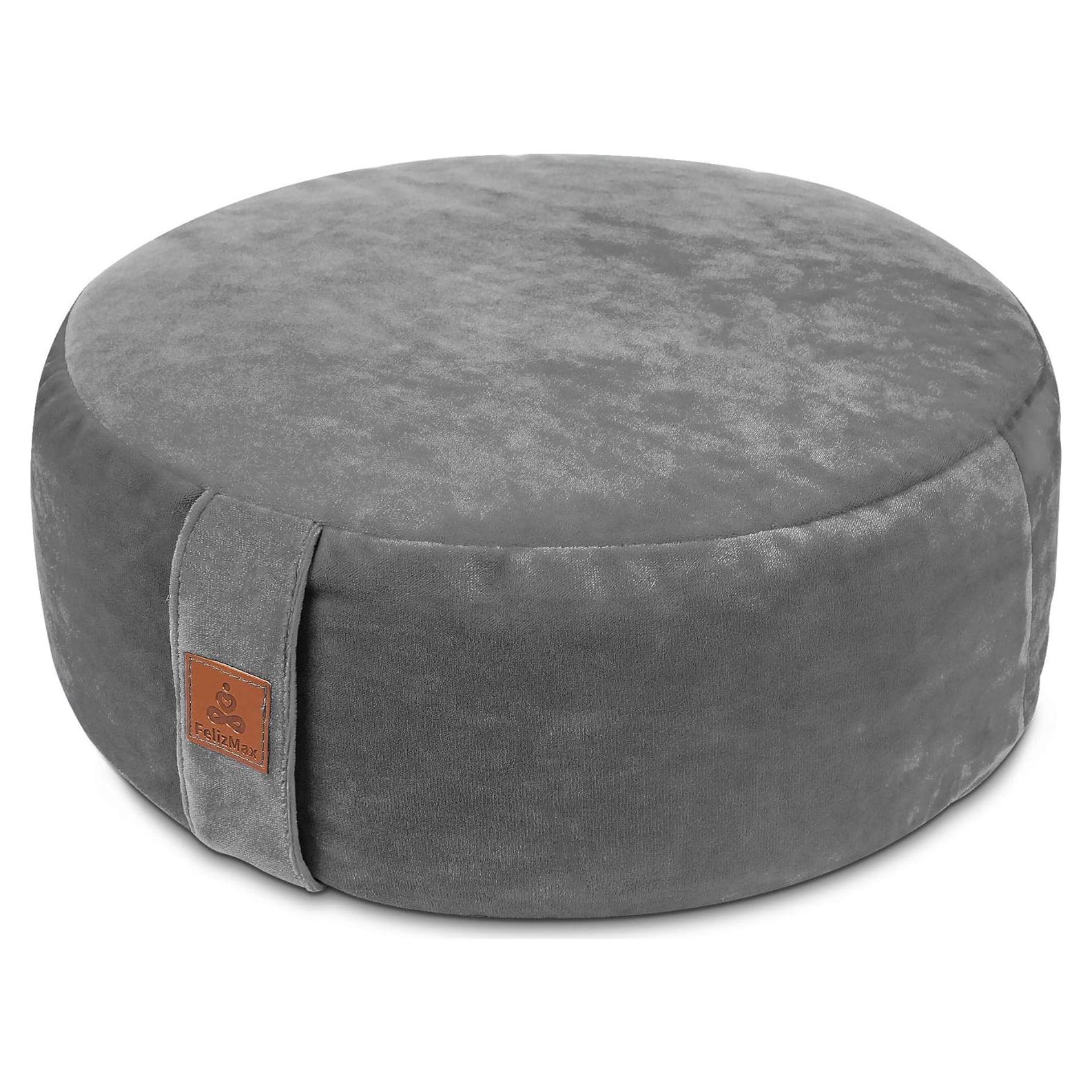 Almohada de Meditación FelizMax Terciopelo 33cm x 14cm