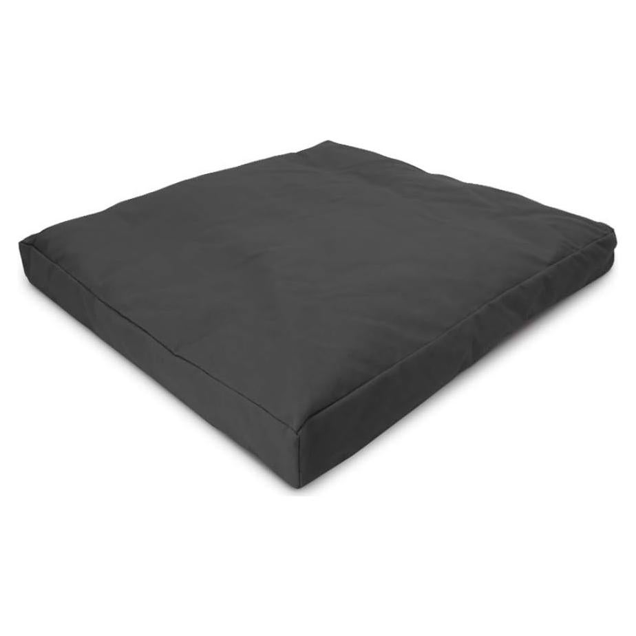 Cojín de Meditación Bean Products Negro 60x60x5 cm Algodón