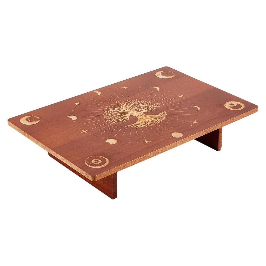 Mesa de Altar de Madera PH PandaHall 30x20cm Fases Lunares