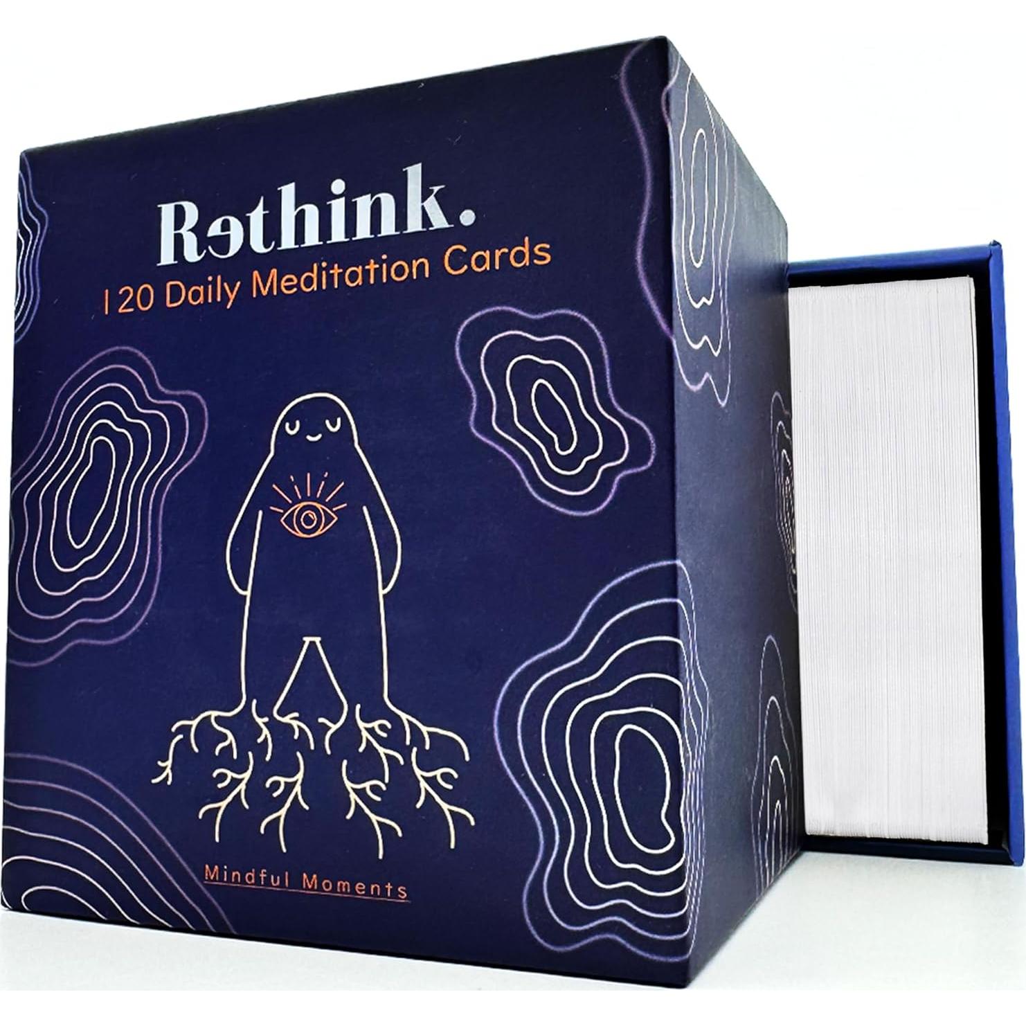 Tarjetas de Meditación QUOKKA - 120 Tarjetas para Alivio de Estrés