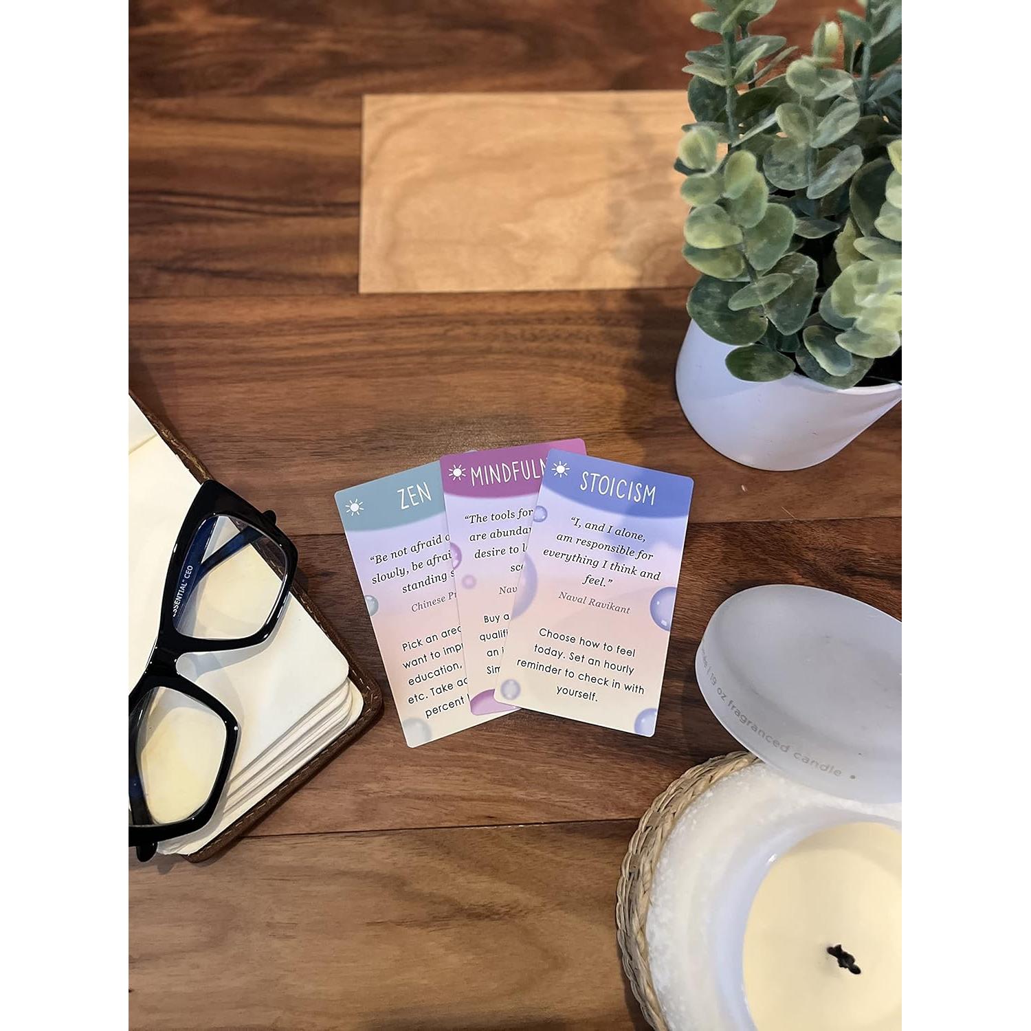 Tarjetas de Meditación y Cuidado Personal - El Espacio de Ideas