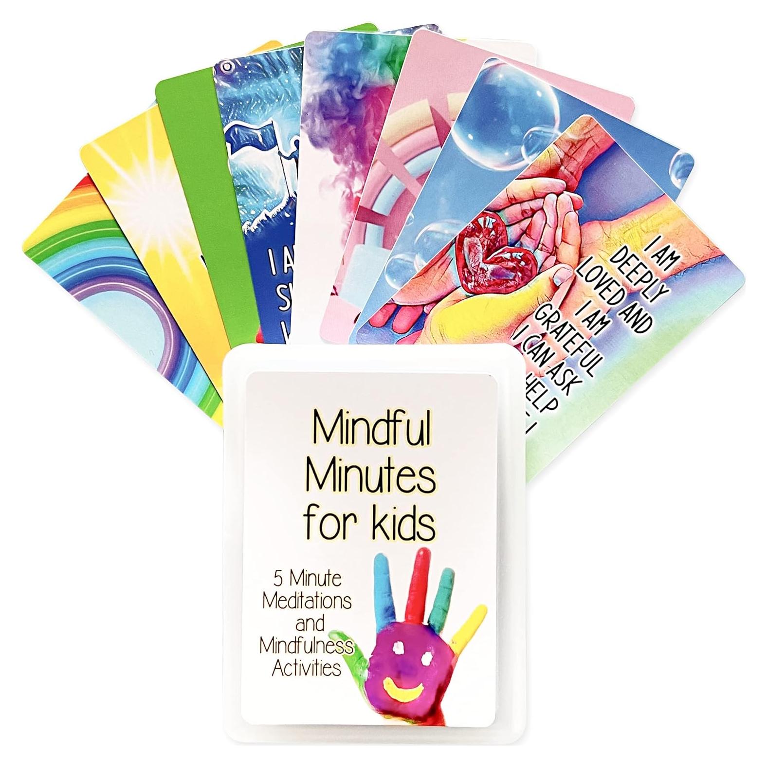 Tarjetas de Mindfulness y Afirmaciones Porque Soy Feliz - 54 Piezas