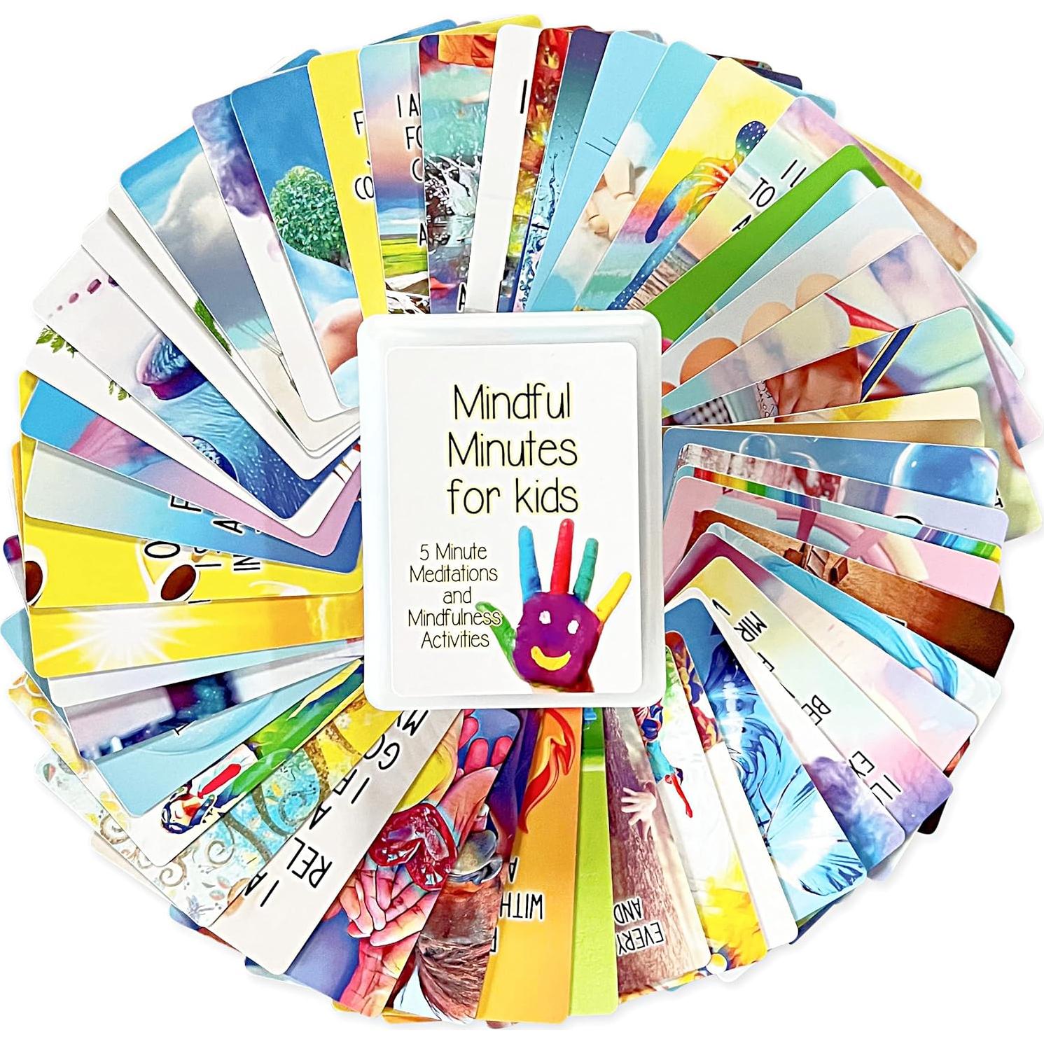 Tarjetas de Mindfulness y Afirmaciones Porque Soy Feliz - 54 Piezas