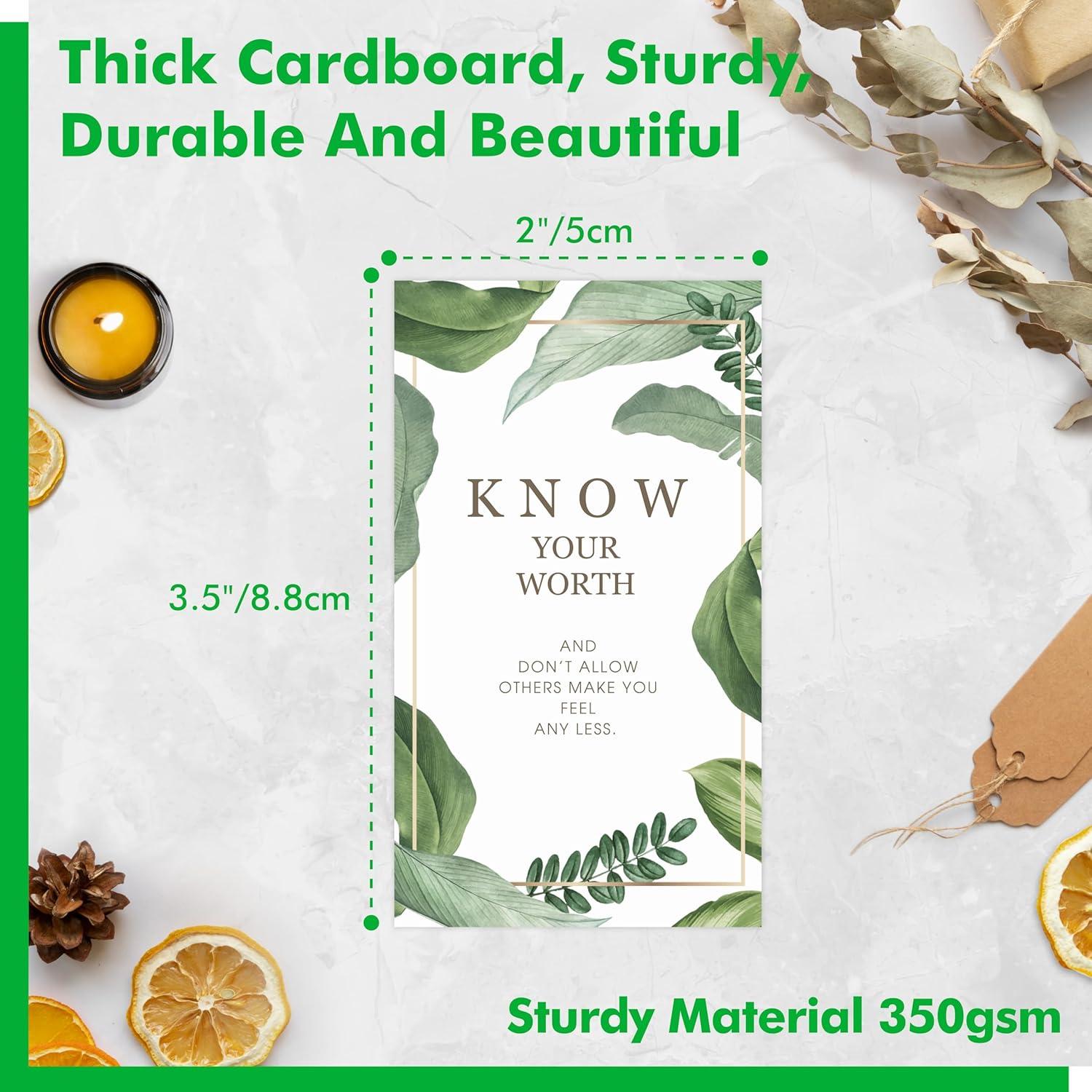 200 Tarjetas de Afirmaciones Positivas Gethelud para Mujeres