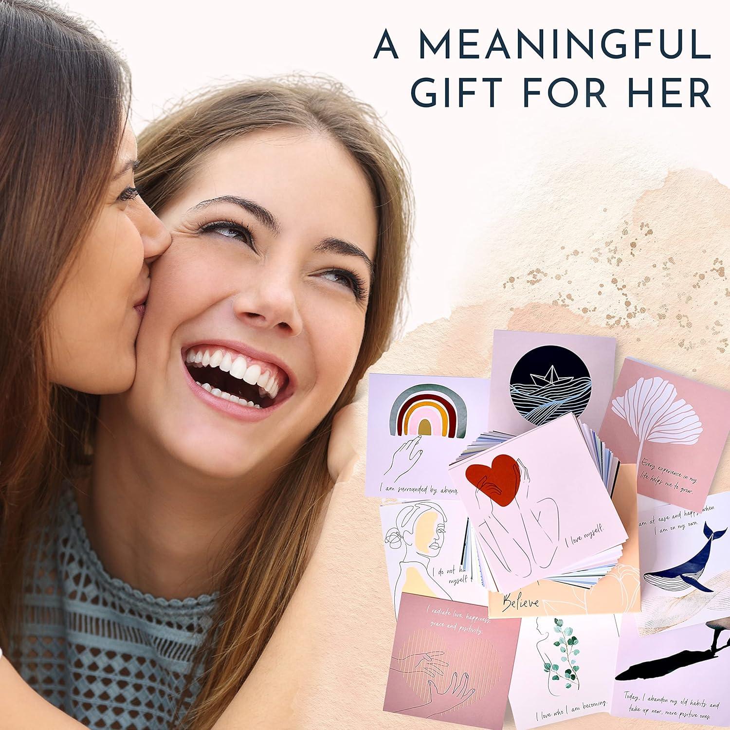 Tarjetas de Afirmaciones Positivas RYVE - 52 Tarjetas Motivacionales