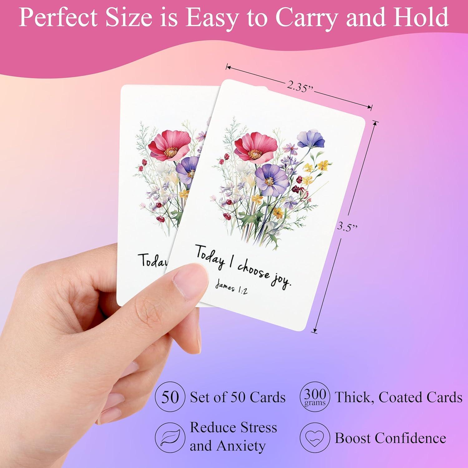 Tarjetas de Afirmación Cristiana JoycuFF - 50 Afirmaciones Positivas