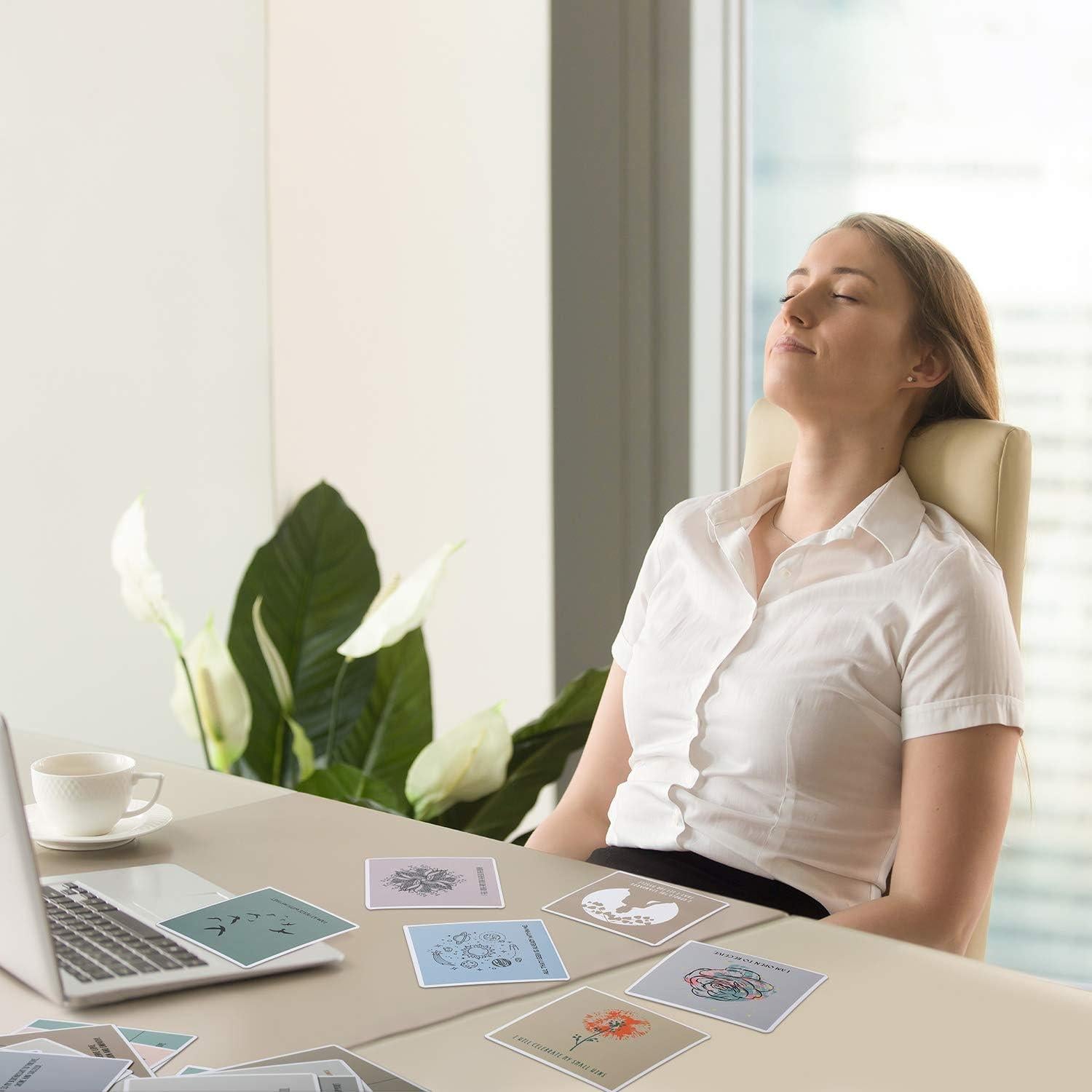 Tarjetas de Afirmación Positiva Outus - 50 Pcs 10x10 cm