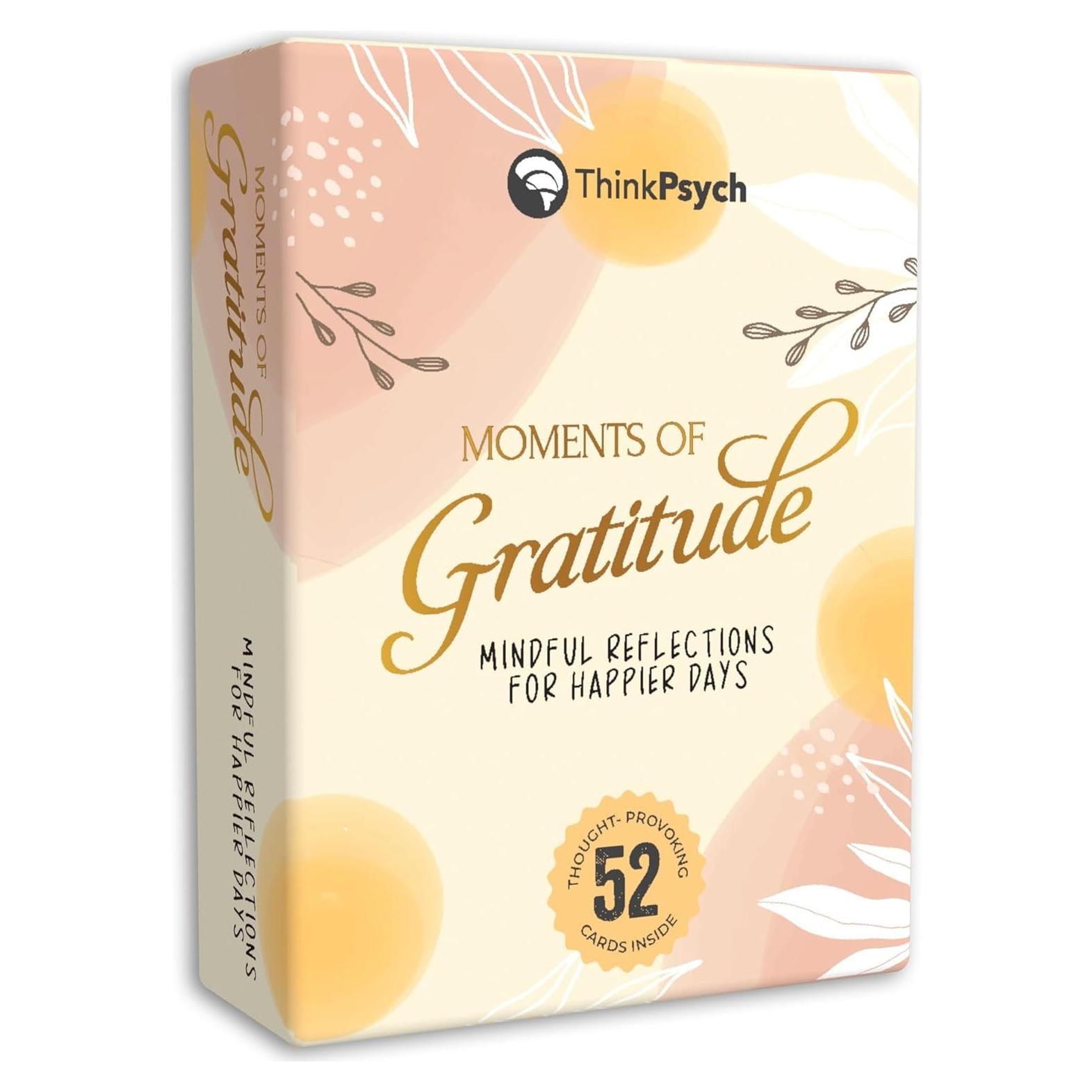 Tarjetas de Gratitud ThinkPsych - 52 Sugerencias Positivas