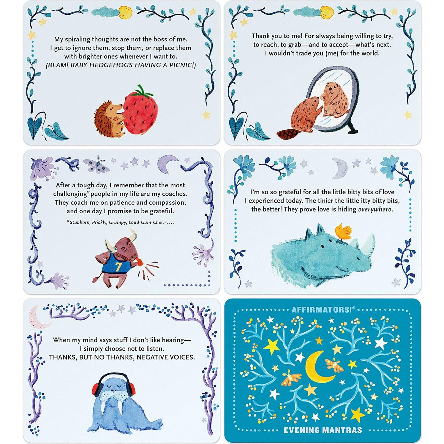 Baraja de Tarjetas de Afirmaciones Nocturnas Knock Knock - 30 Tarjetas