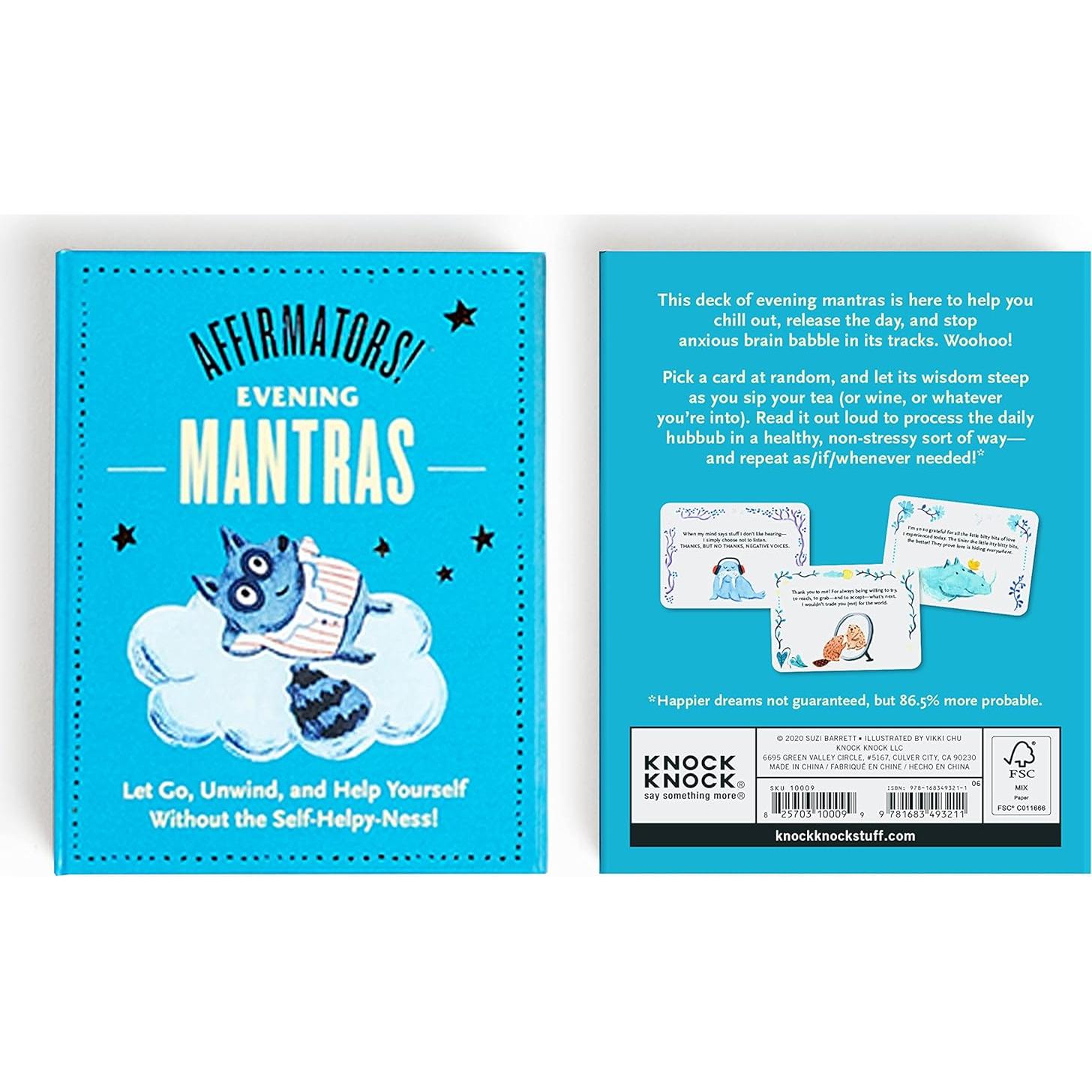 Baraja de Tarjetas de Afirmaciones Nocturnas Knock Knock - 30 Tarjetas