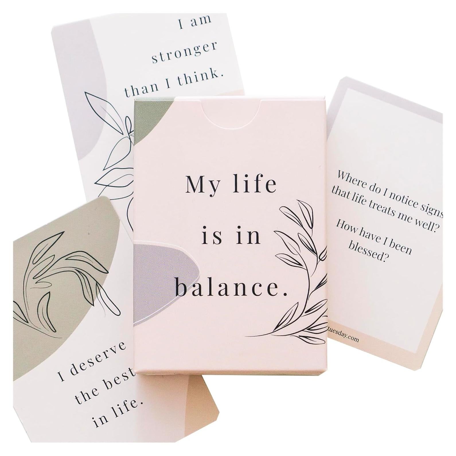 Tarjetas de Afirmación Bold Tuesday - 52 Tarjetas Motivacionales