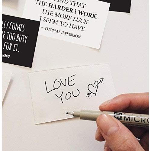 Tarjetas Motivacionales FOCUS AND ZEAL - 30 pcs Inspiradoras