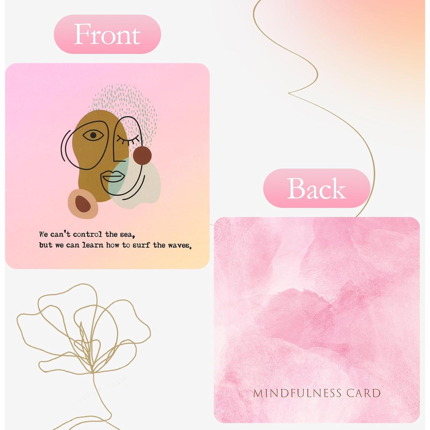 48 Tarjetas de Afirmación Aiysamos para Alivio del Estrés