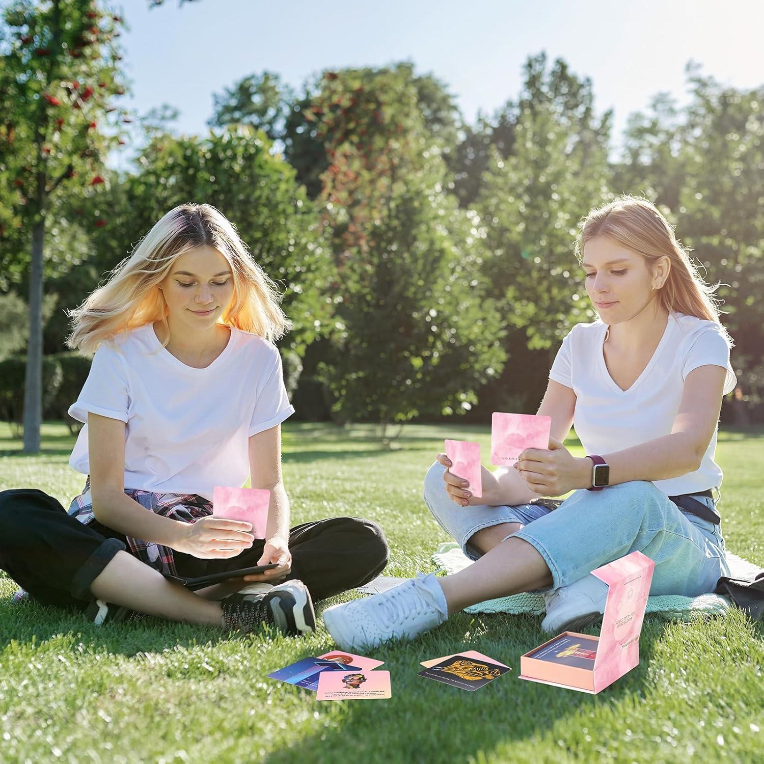 48 Tarjetas de Afirmación Aiysamos para Alivio del Estrés