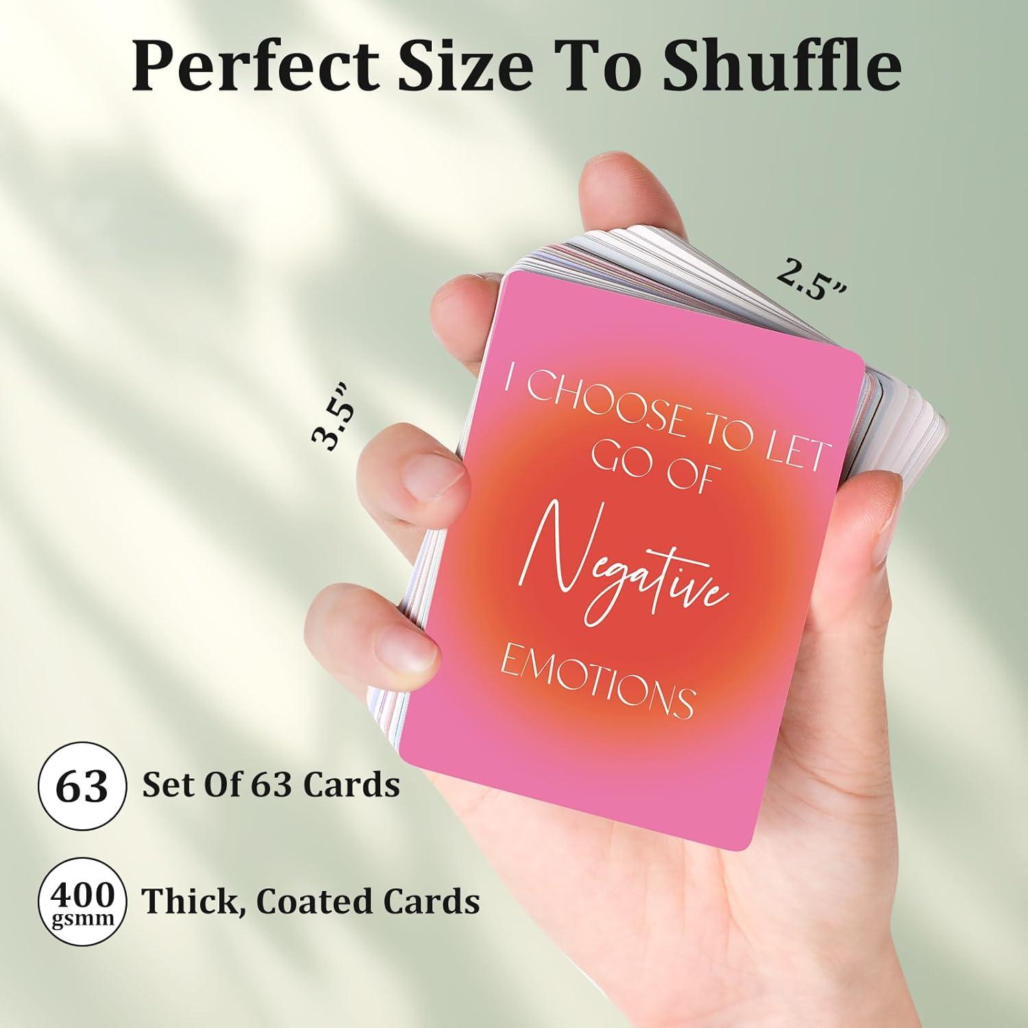 Tarjetas de Afirmación Positiva Familavida - 63 Unidades