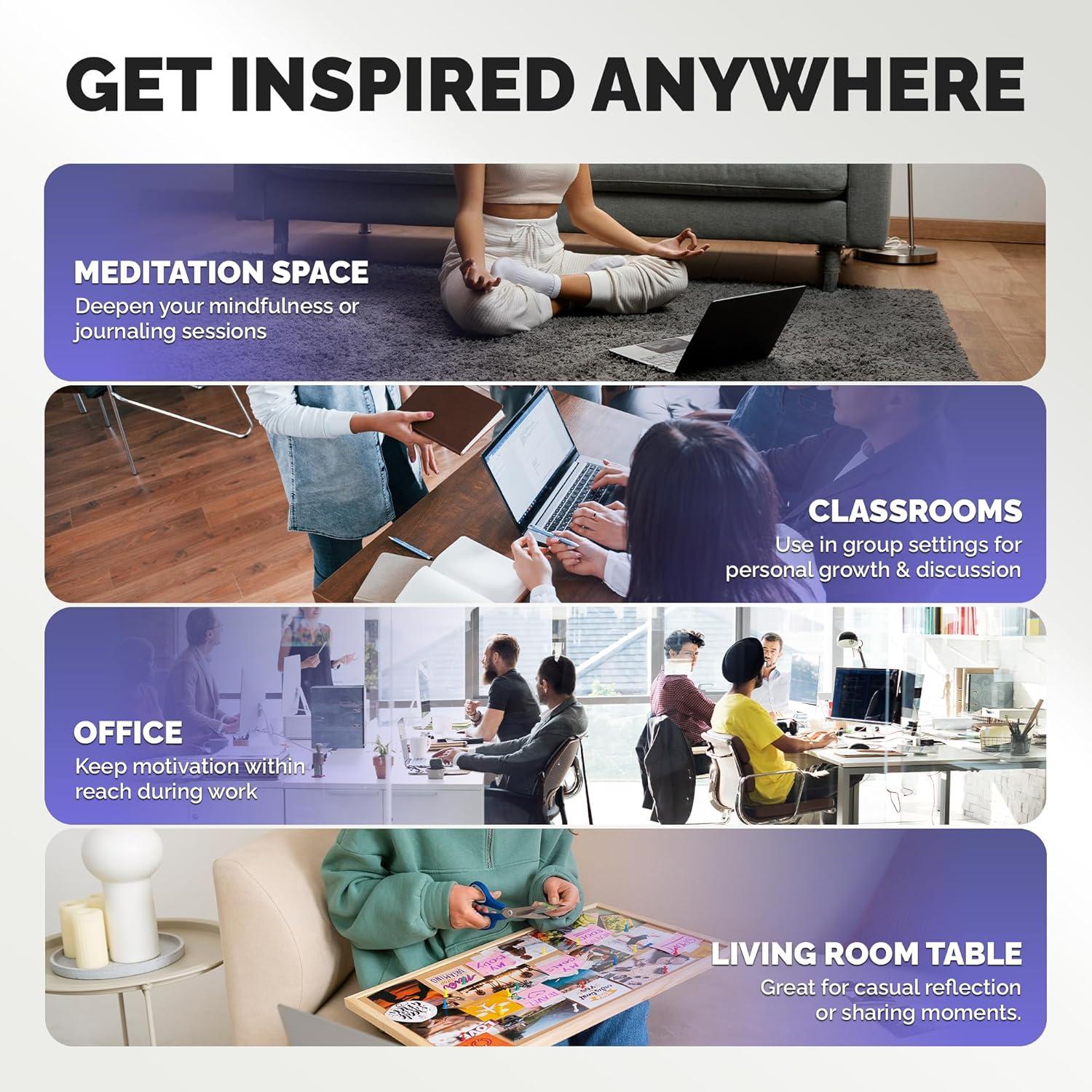 Tarjetas de Afirmaciones Positivas MK Magic Mindset - 50 Unidades