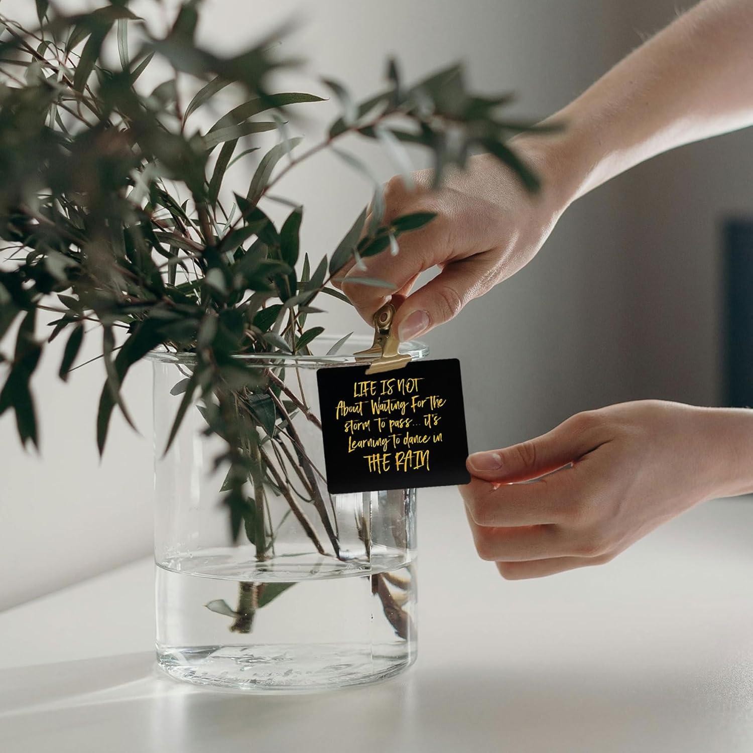 Tarjetas de Afirmaciones Diarias Knana - 60 Piezas Negras