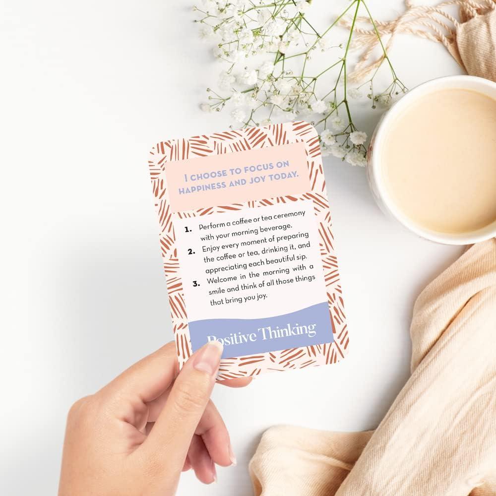 Tarjetas de Afirmaciones Positivas Astralux - 52 Tarjetas Motivacionales para Mujeres