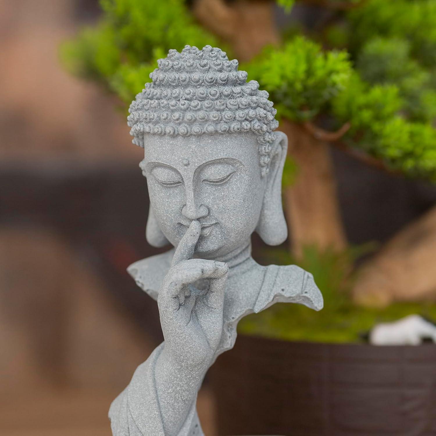 Estatua de Buda Tiwhdni de Meditación para Decoración Zen 20 cm