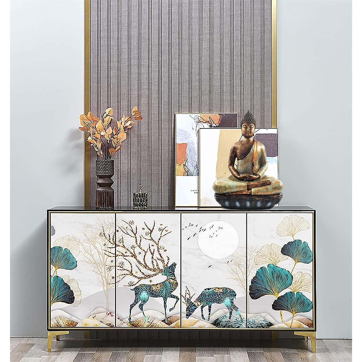 Estatua de Buda de Meditación 33 cm Angel Shine Decoración Zen