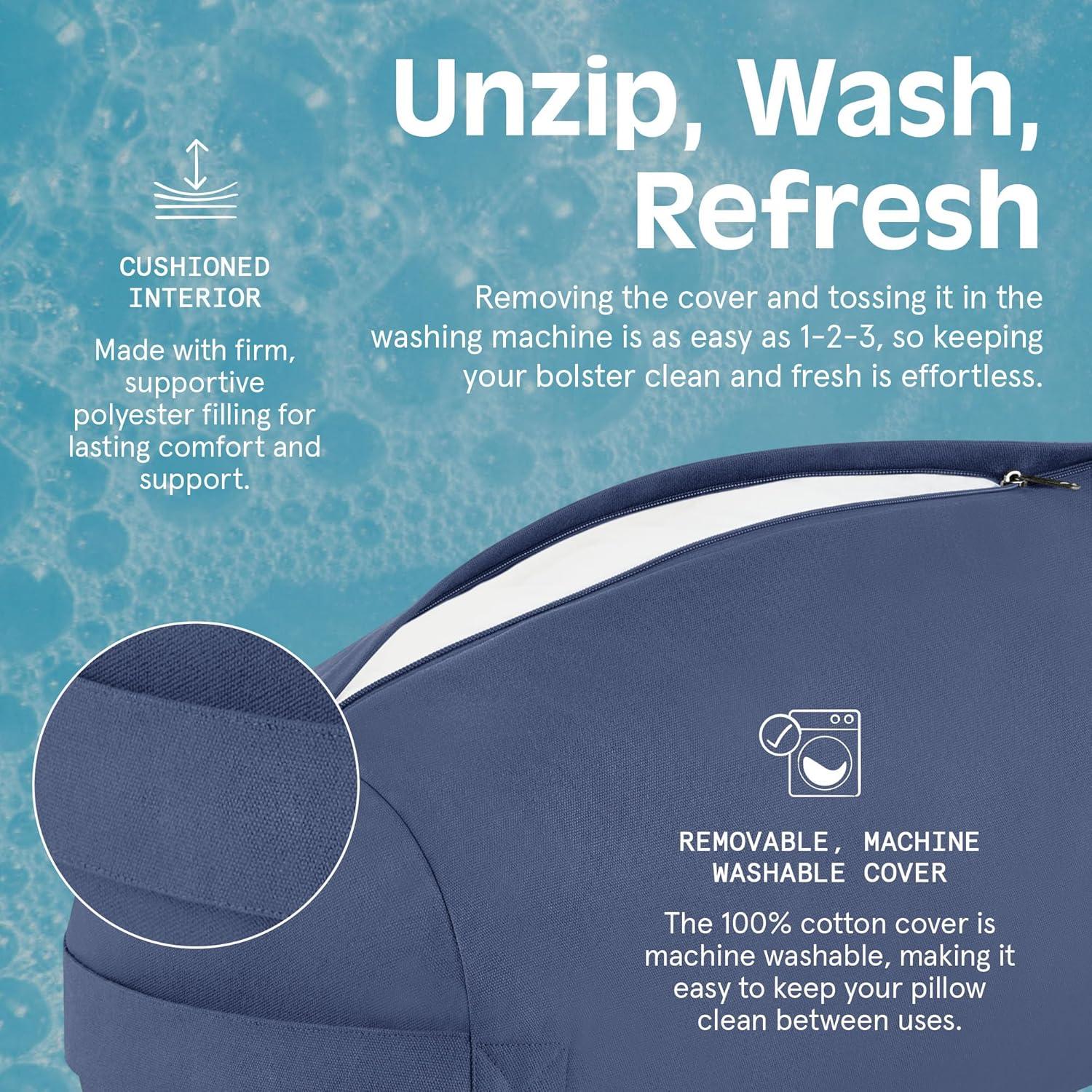 Cojín de Meditación Retrospec Sequoia - Algodón 100% Lavable