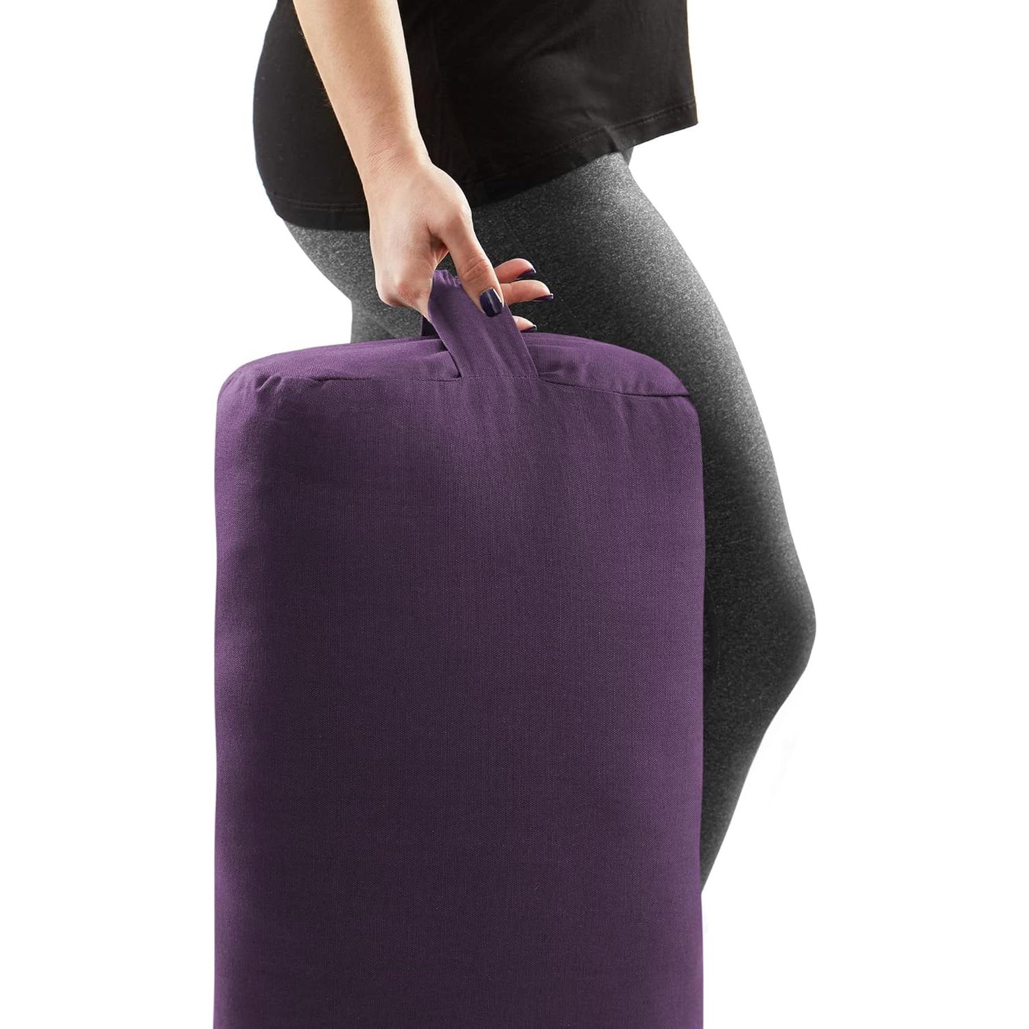 Cojín de Meditación Yoga Node Fitness 63.5x30.5cm Algodón Orgánico