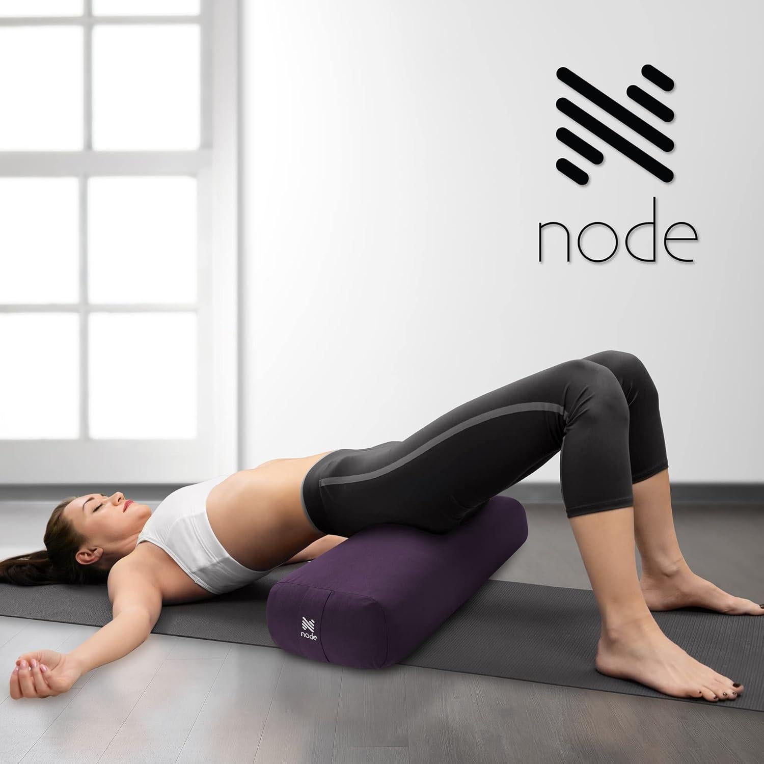 Cojín de Meditación Yoga Node Fitness 63.5x30.5cm Algodón Orgánico