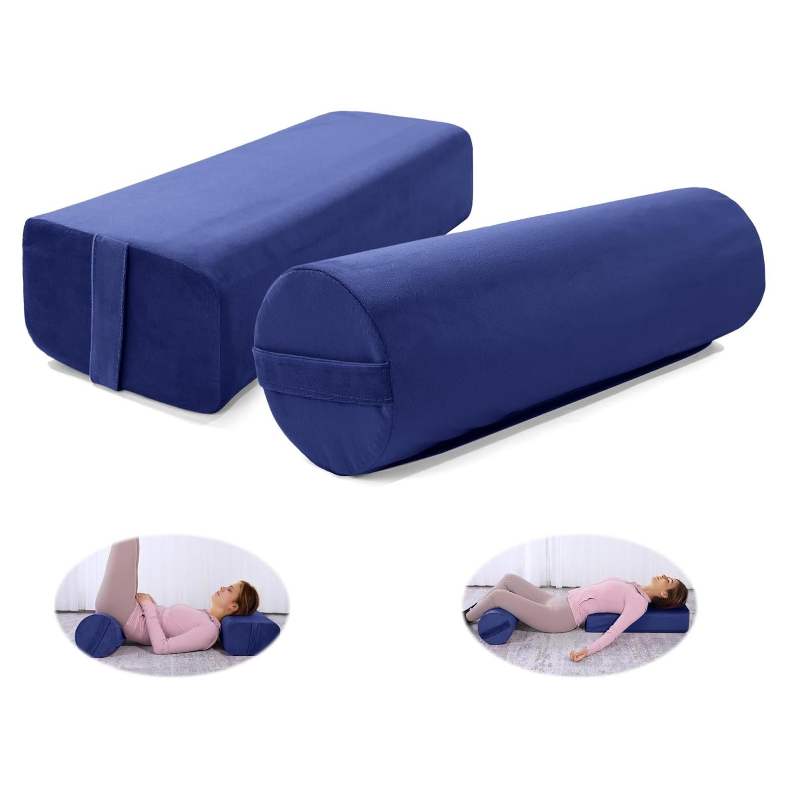 Cojines de Yoga MABOZOO - Terciopelo y Espuma Alta Densidad