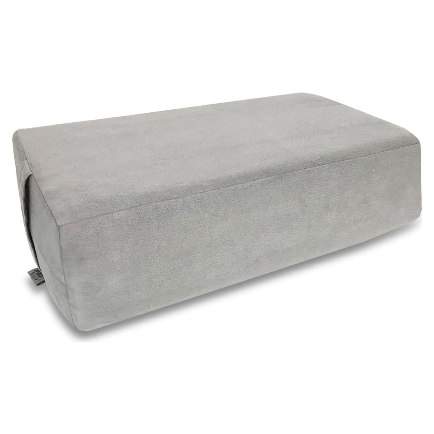 Almohada Bolster de Yoga NGT 50.8x30.5x15.2 cm Soporte Gris