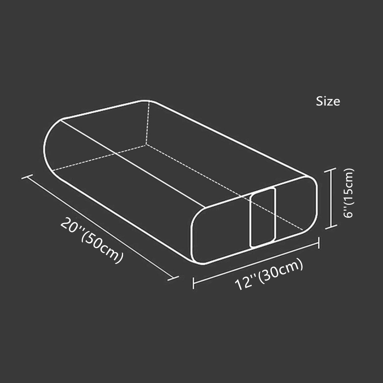 Almohada Bolster de Yoga NGT 50.8x30.5x15.2 cm Soporte Gris