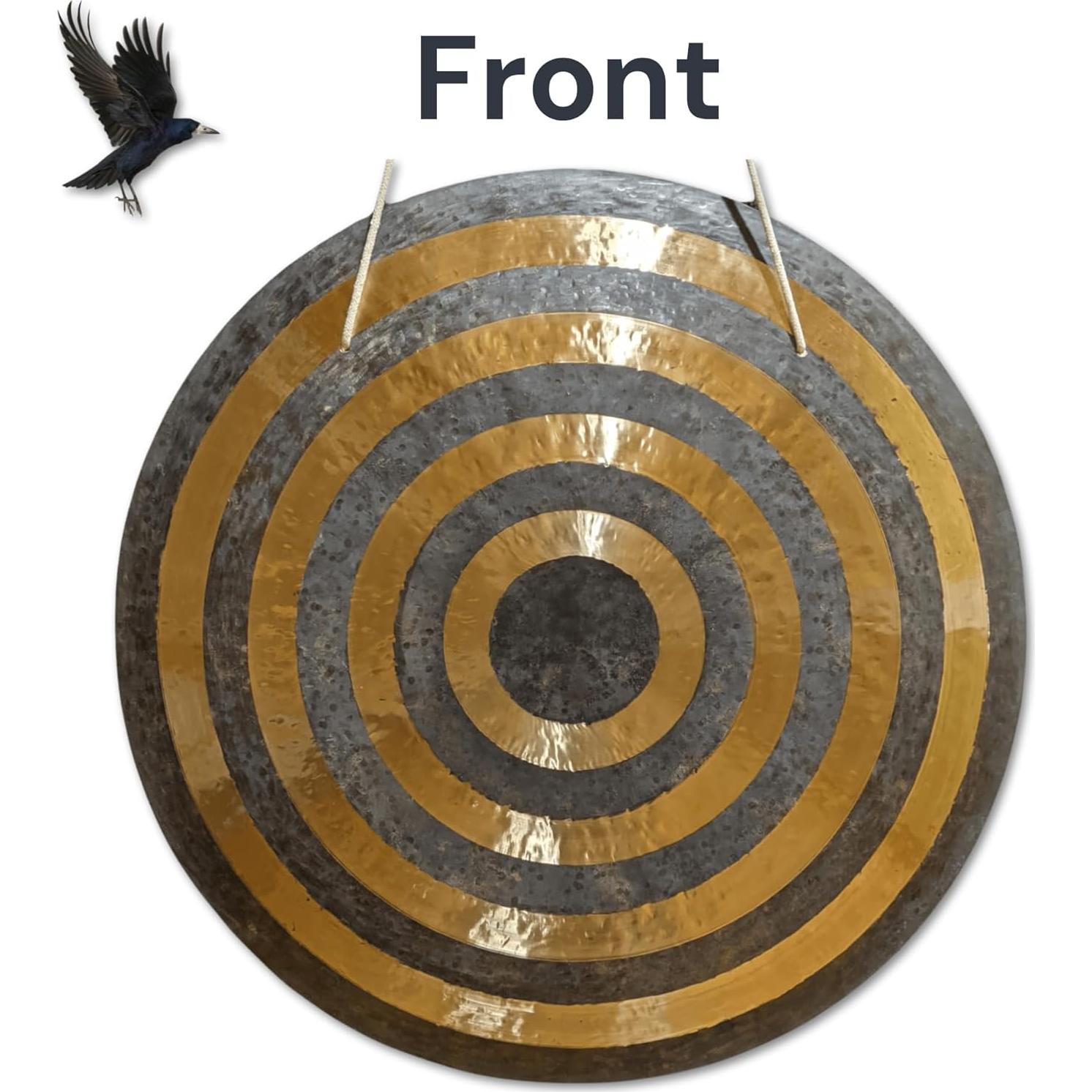 Gong Solar de Bronce Raven Sounds 76.2 cm para Meditación