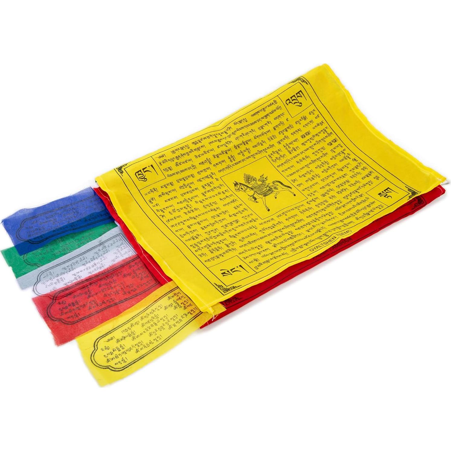 Banderas de Oración Tibetanas Himalaya 172.72 cm Multicolor