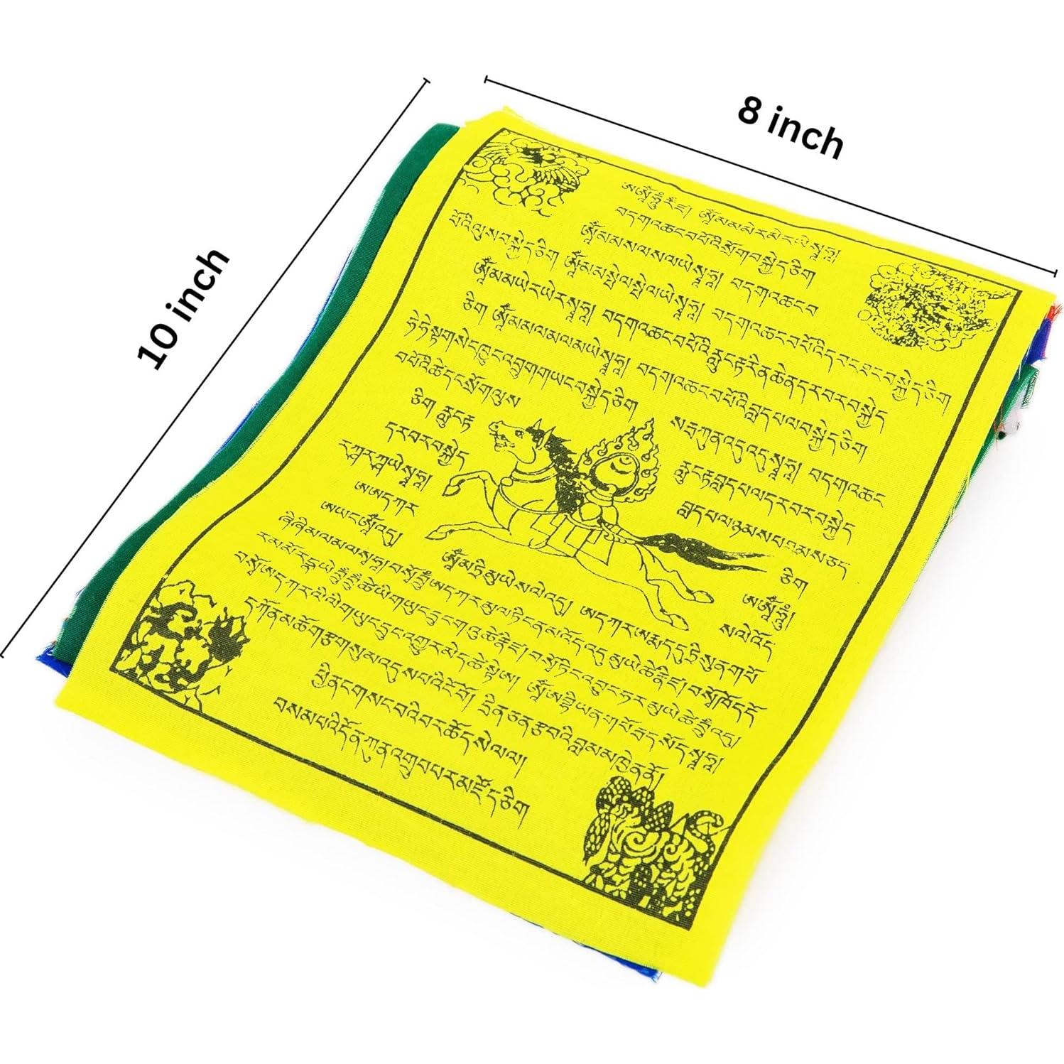 Banderas de Oración Tibetanas Himalaya 172.72 cm Multicolor