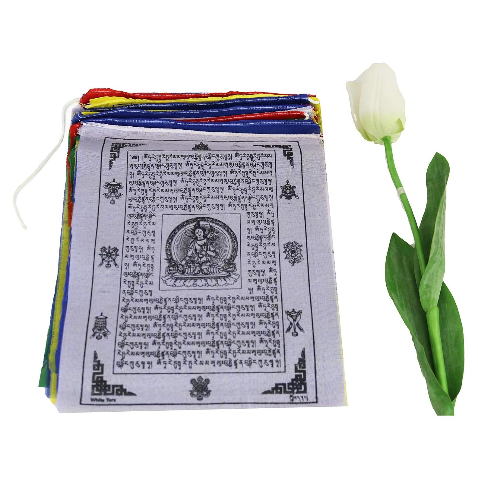 Banderas de Oración Hechas a Mano Nervana 25 Piezas 25.4x27.9cm